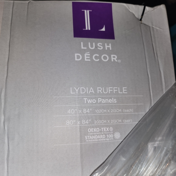 Lush Decor Curtains - Picture 2 of 3